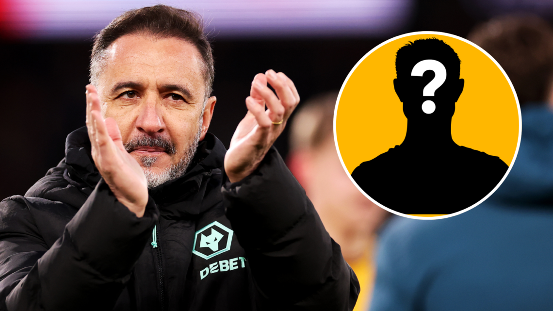 An image of Vitor Pereira (left) and a mystery player icon (right).