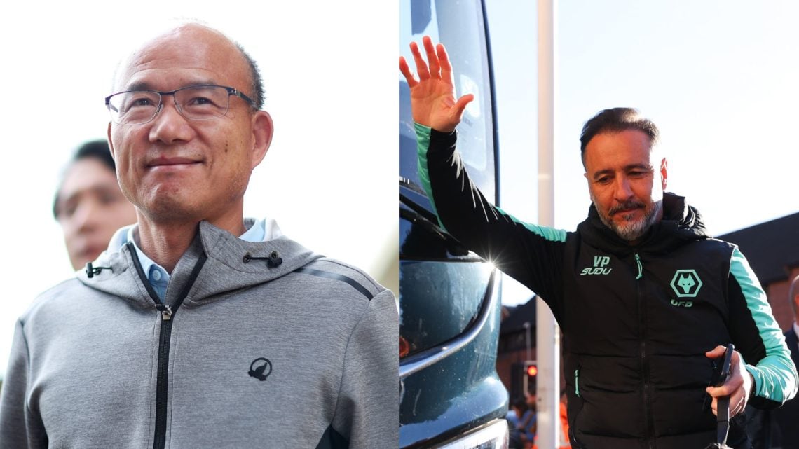 A split image of Fosun (left) and Vitor Pereira (right).
