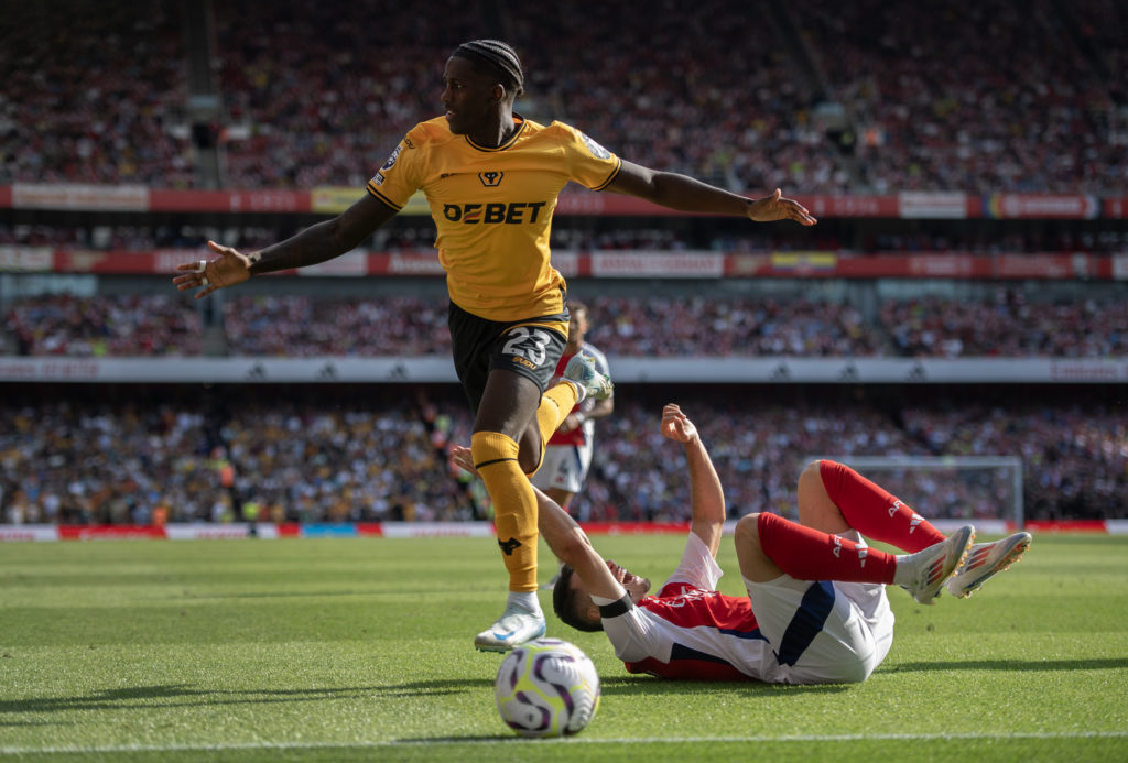 Chiquinho during Arsenal vs Wolves