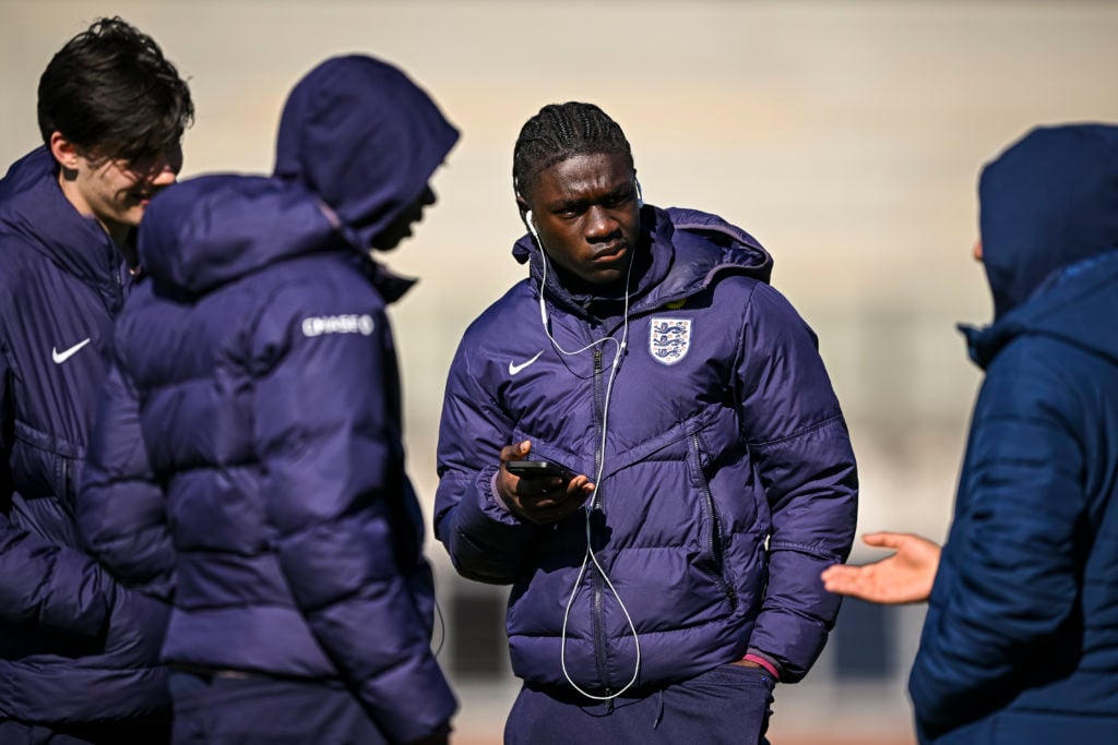 Portugal v England - U18 Men's International