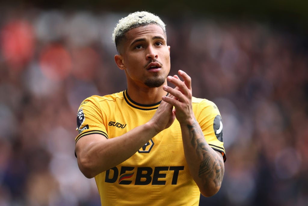 Joao Gomes applauds Wolves fans