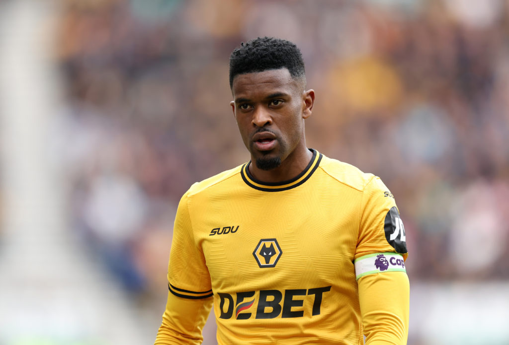 Nelson Semedo captaining Wolves.
