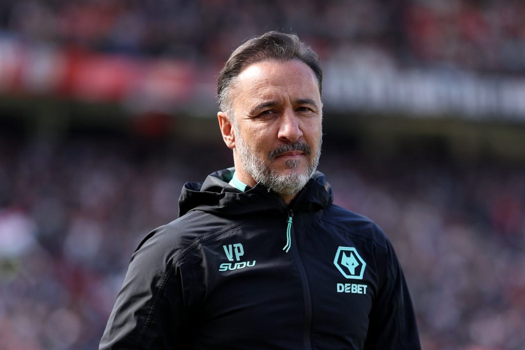 Vitor Pereira during Manchester United vs Wolves.