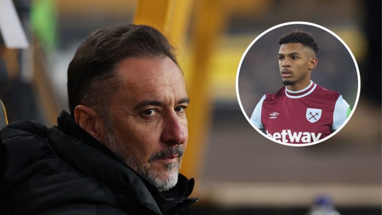 Vitor Pereira, Manager of Wolverhampton Wanderers, looks on prior to during the Premier League match between Wolverhampton Wanderers FC and West Ha...