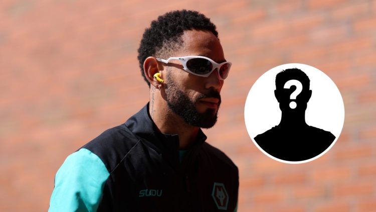 An image of Matheus Cunha with a mystery player inset.