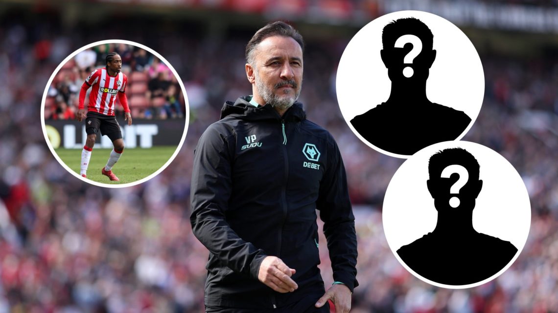 An image of Vitor Pereira with insets of Kyle Walker-Peters and mystery players