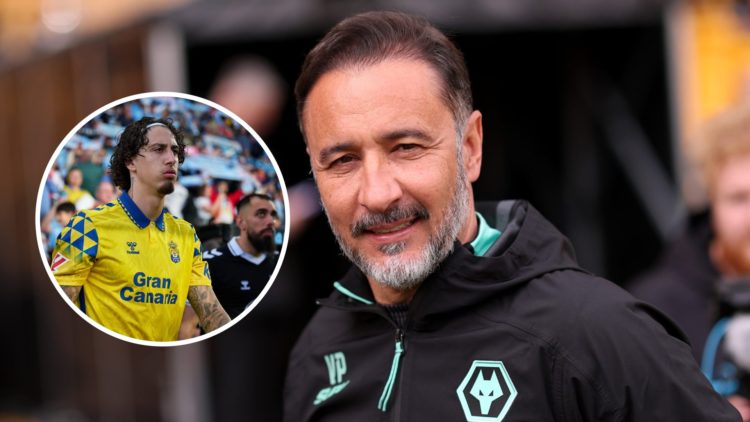 An image of Vitor Pereira with an inset of Fabio Silva