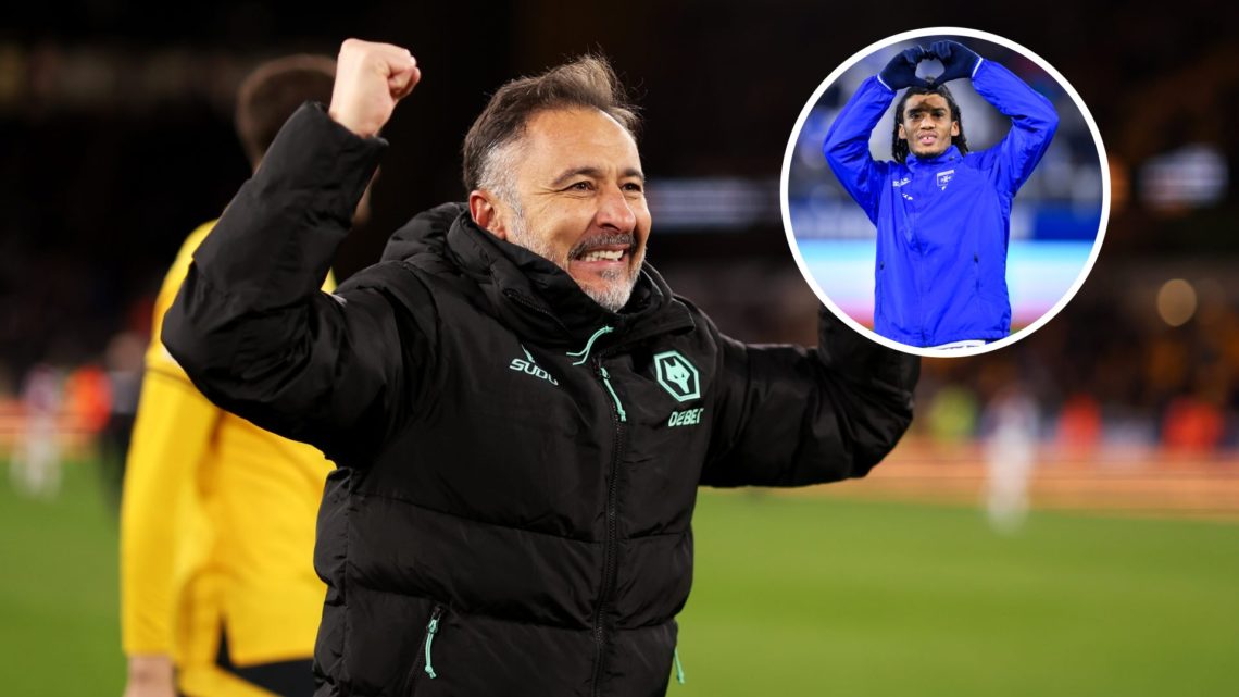An image of Vitor Pereira with an inset of Clement Akpa