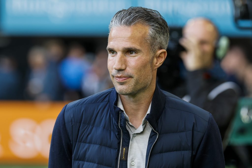 Feyenoord manager Robin van Persie.