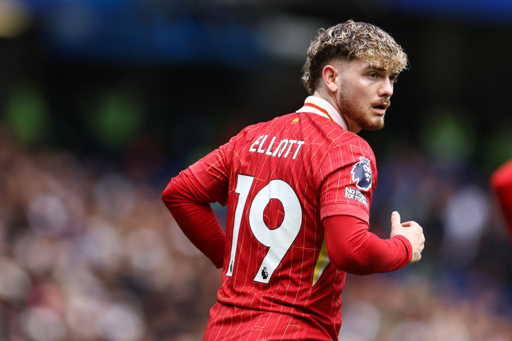 Harvey Elliott during Chelsea FC v Liverpool FC