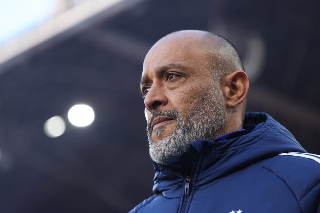 Nuno Espirito Santo during Crystal Palace vs Nottingham Forest