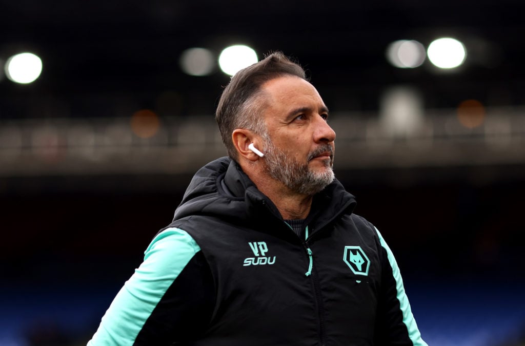 Vitor Pereira listens to music ahead of Crystal Palace FC vs Wolverhampton Wanderers FC in the Premier League