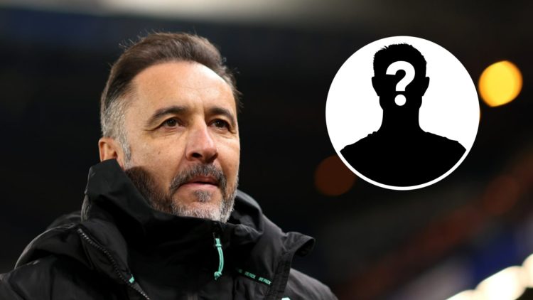 Wolves manager Vitor Pereira (left), mystery player (inset)