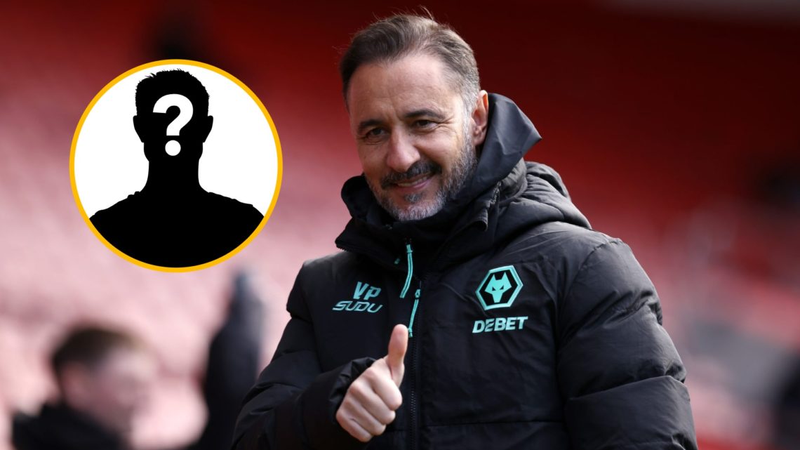 Wolves manager Vitor Pereira gives a thumbs up, and mystery player (inset)