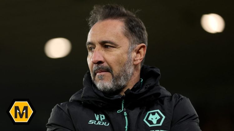 Vitor Pereira, Manager of Wolverhampton Wanderers, looks on prior to the Premier League match between Wolverhampton Wanderers and Aston Villa.