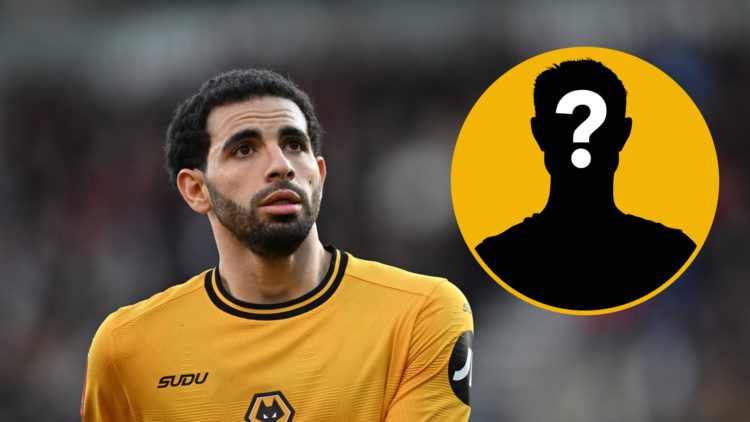 Rayan Ait-Nouri looks on while playing for Wolves
