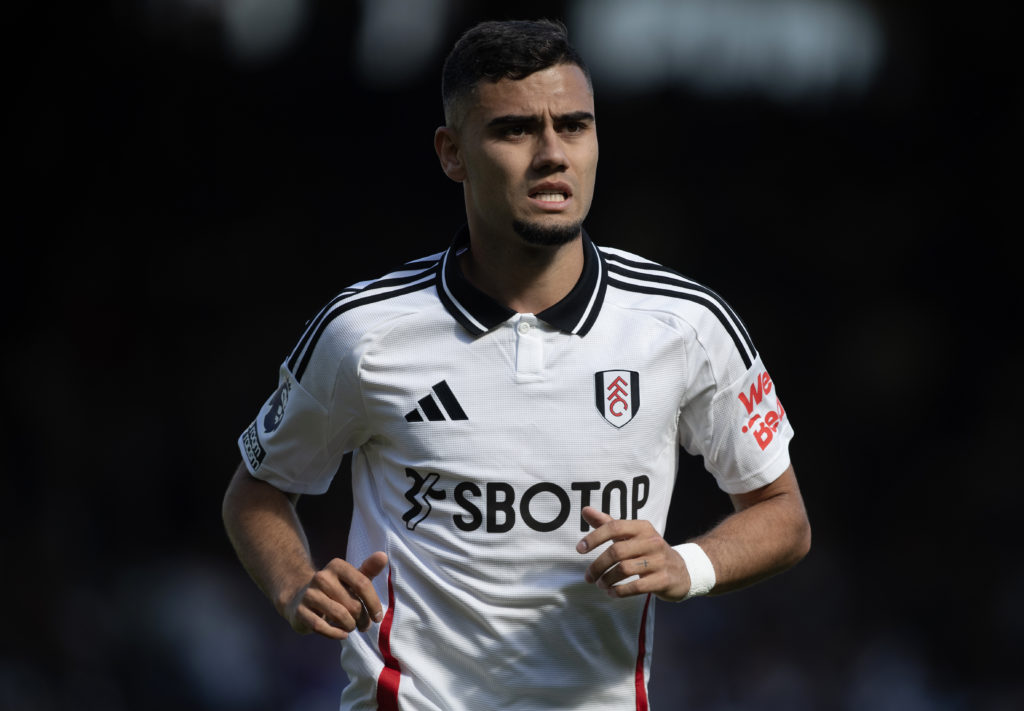 Andreas Pereira during Fulham vs Everton