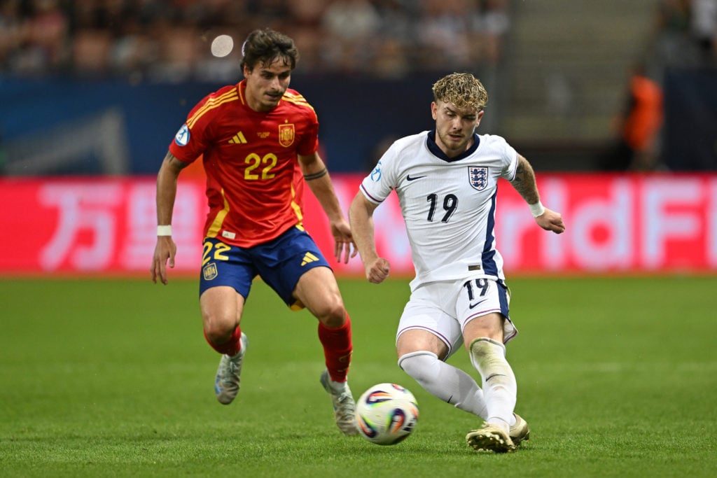 Harvey Elliott features for England vs Spain at the UEFA European Under-21 Championship 2025 Quarter-Final