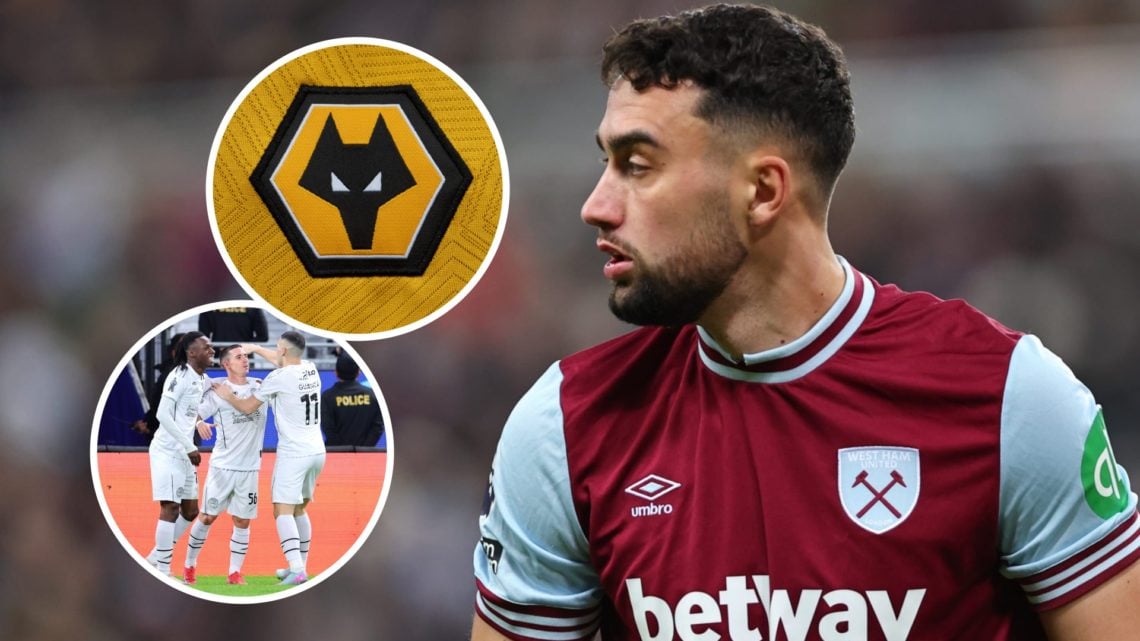 Max Kilman features for West Ham vs Newcastle (right), Daniel Podence scores for Al Shabab (left)