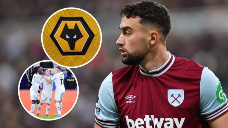 Max Kilman features for West Ham vs Newcastle (right), Daniel Podence scores for Al Shabab (left)