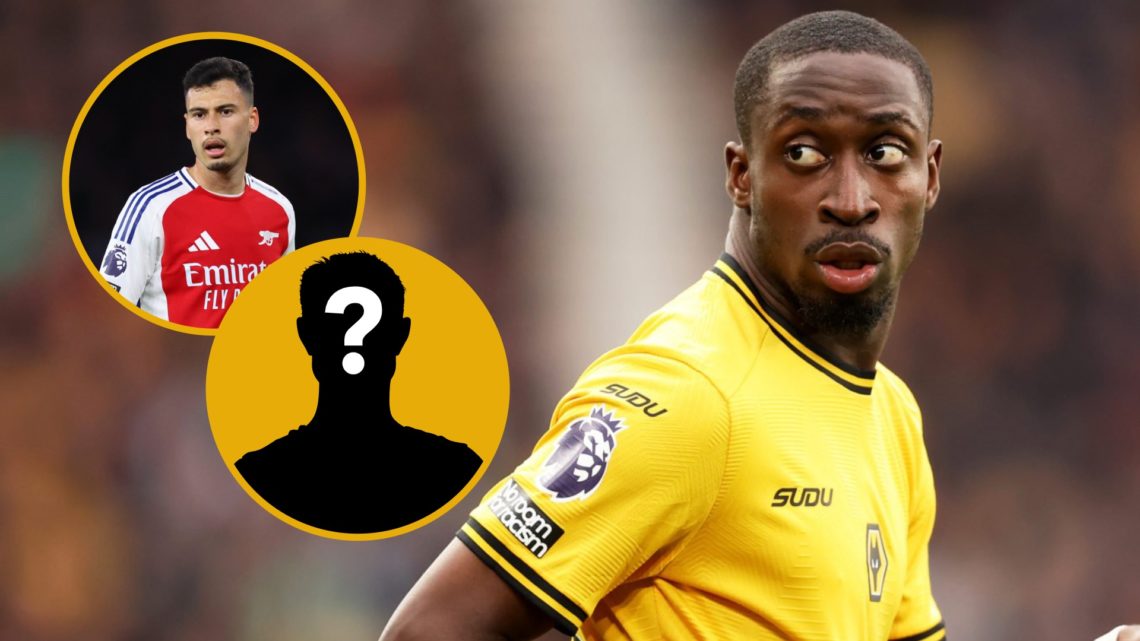 Carlos Forbs features for Wolves in the Premier League (right) and Gabriel Martinelli stars for Arsenal vs Crystal Palace (left)