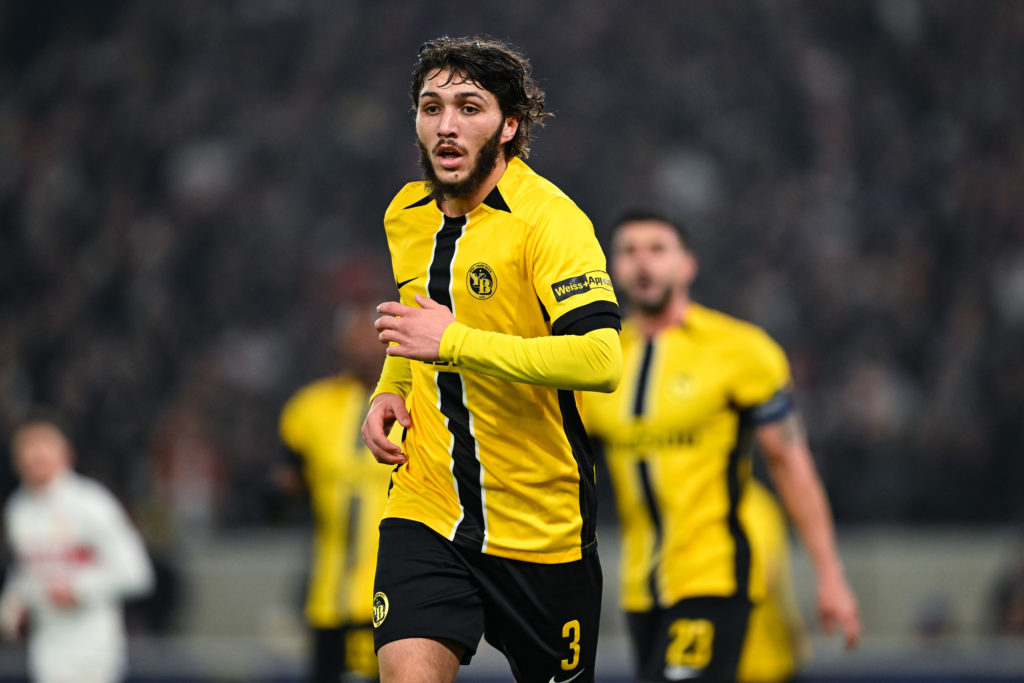 Jaouen Hadjam playing for Young Boys.