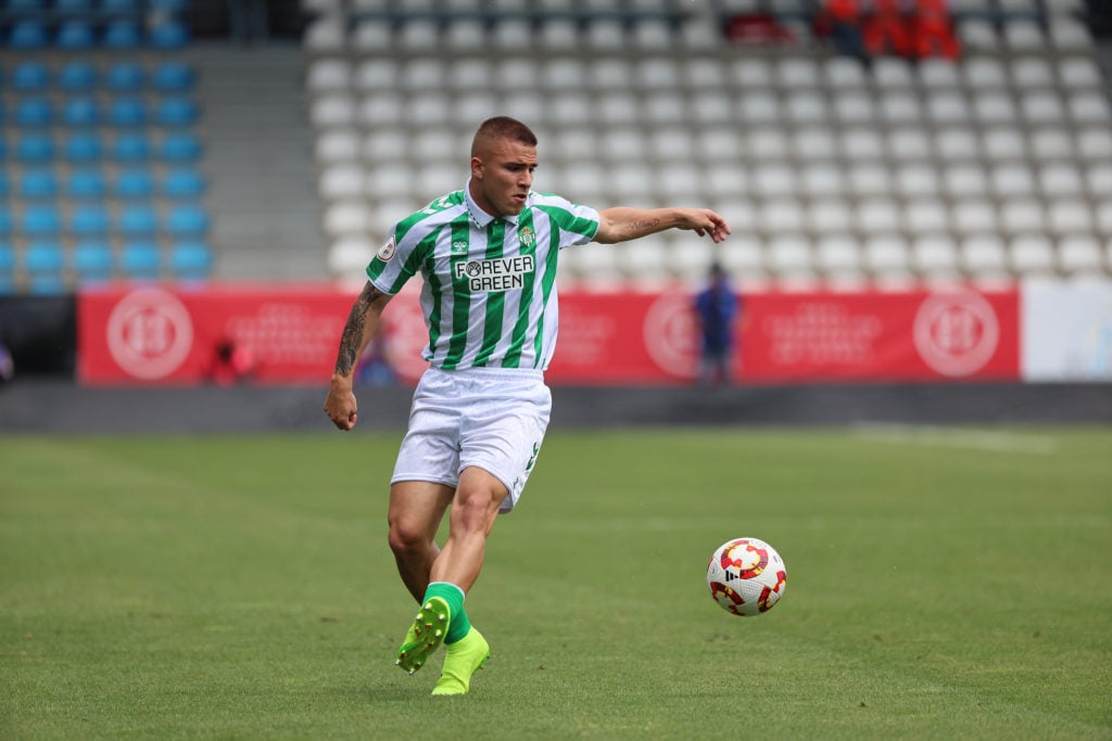 Pablo Garcia playing for Real Betis.