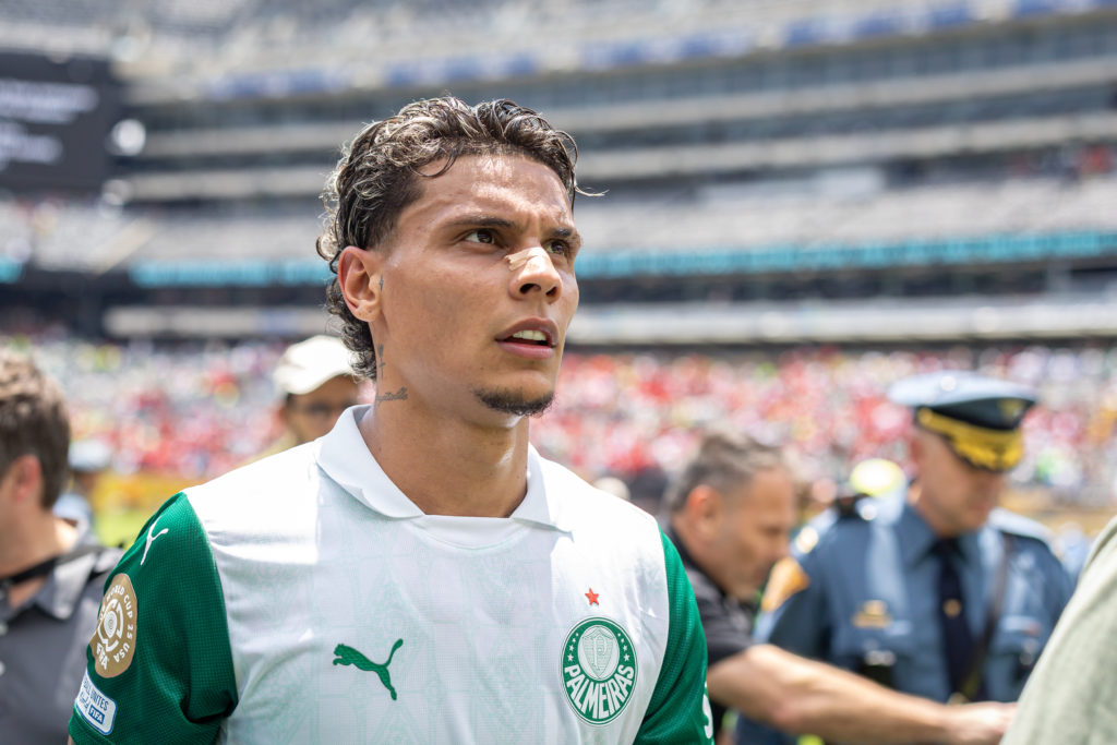 Palmeiras midfielder Richard Rios at the Club World Cup