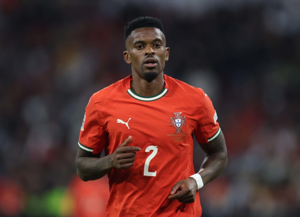 Nelson Semedo playing for Portugal.