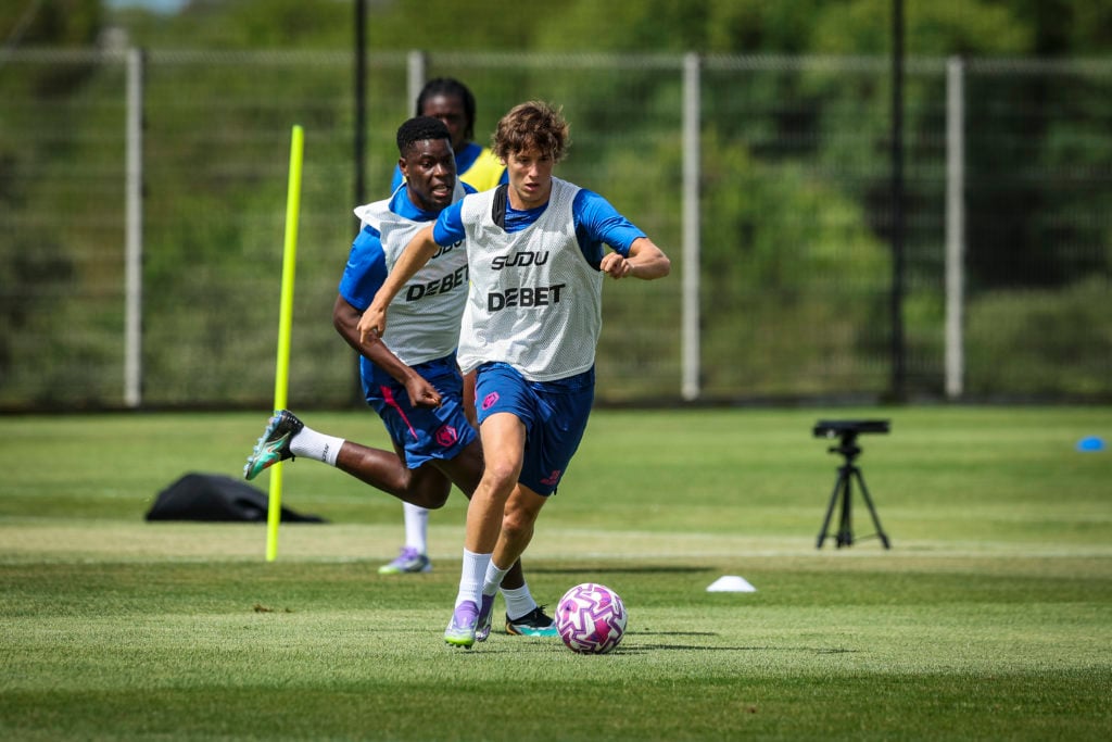 Fer Lopes during the Wolverhampton Wanderers Pre-Season Training Session on July 12, 2025
