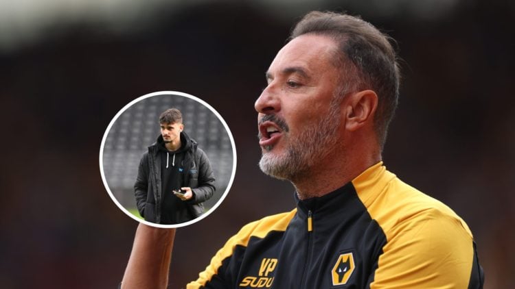 An image of Vitor Pereira with inset of Mihailo Ivanovic