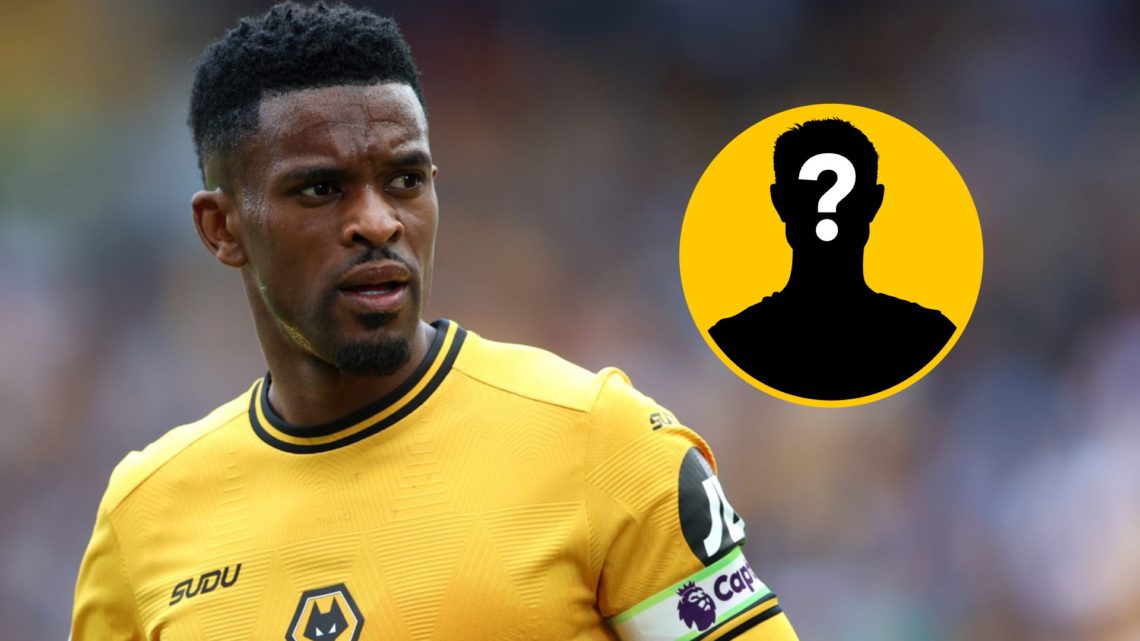 Nelson Semedo during the Premier League match between Wolverhampton Wanderers and Brentford, inset, mystery icon.