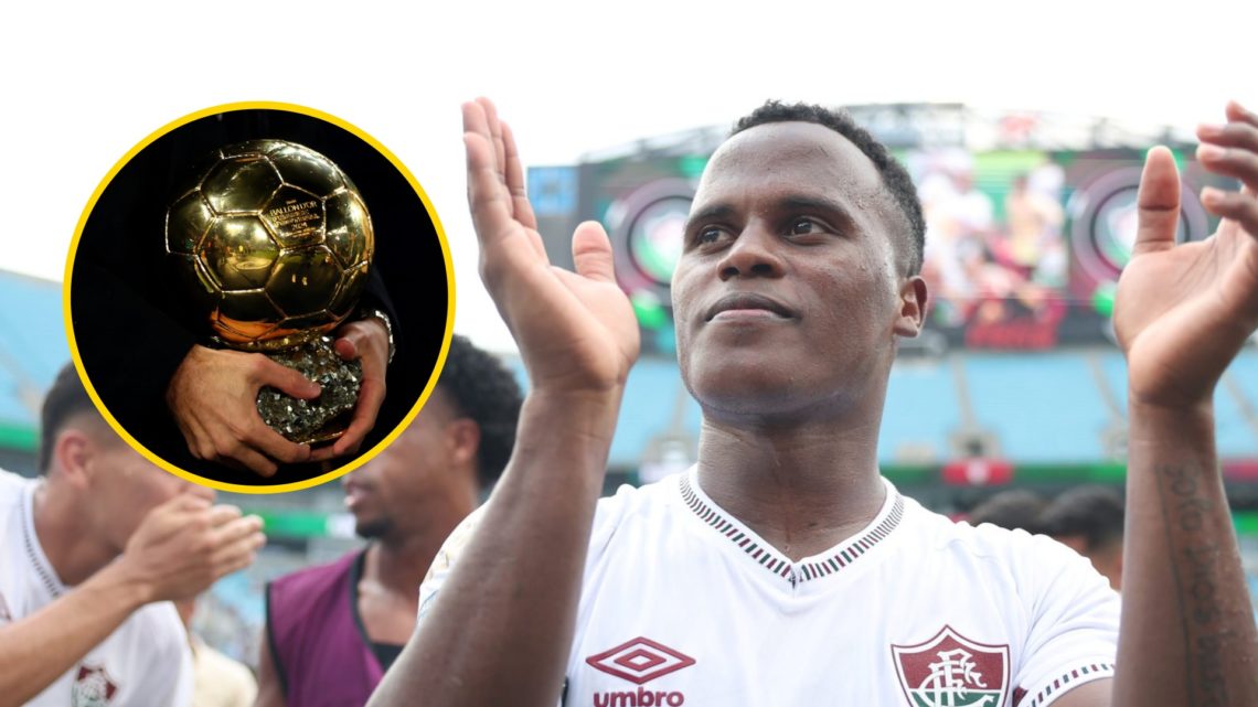 Jhon Arias following the FIFA Club World Cup 2025 round of 16 match between FC Internazionale Milano and Fluminense, inset, Rodri of Manchester Cit...