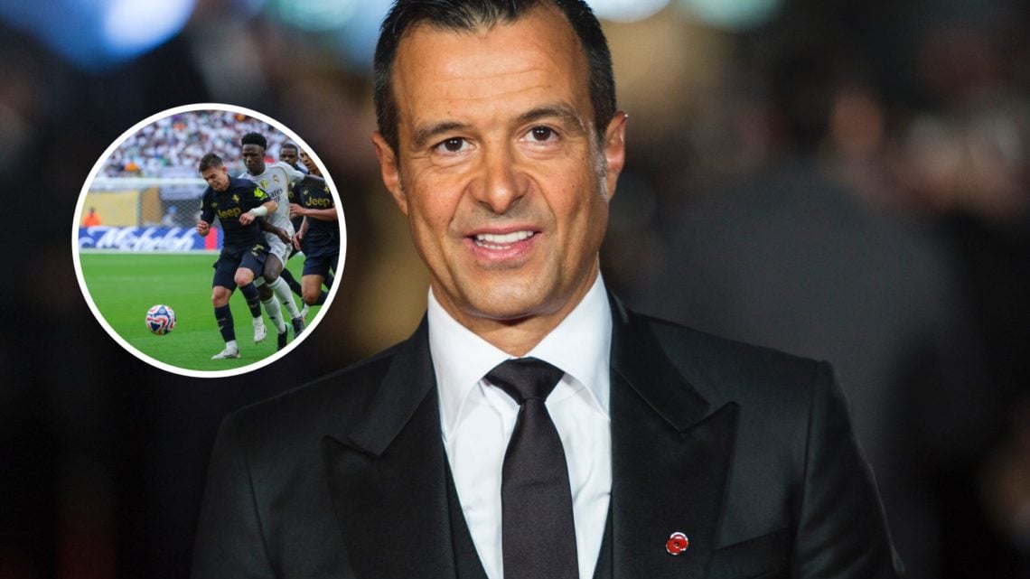 An image of Jorge Mendes with an inset of Francisco Conceicao