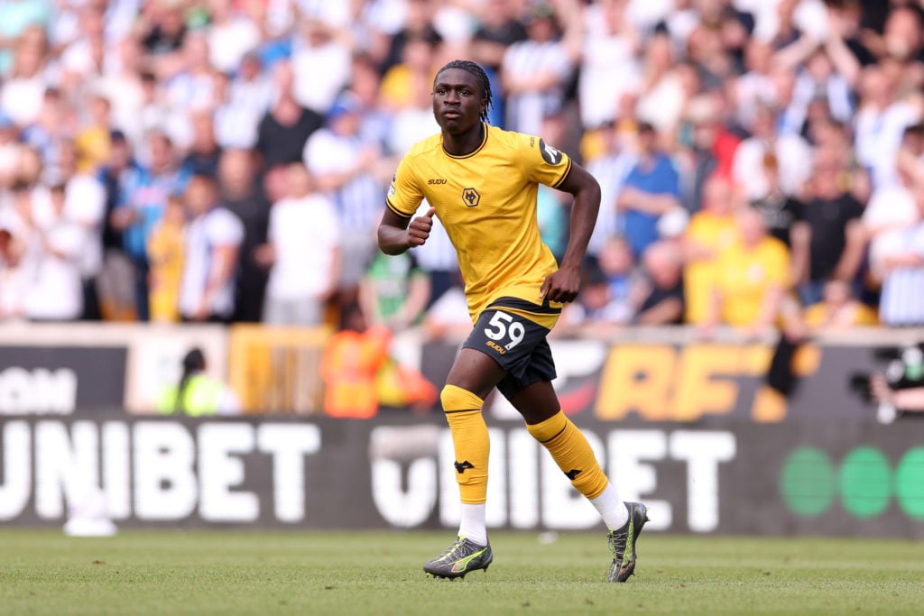 Mateus Mane of Wolverhampton Wanderers looks on during the Premier League match