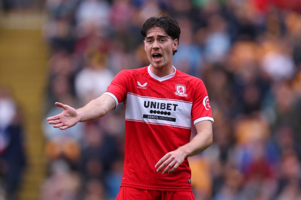Hayden Hackney in action for Middlesbrough
