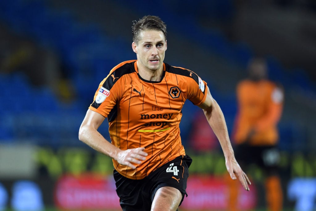 Dave Edwards in action for Wolves