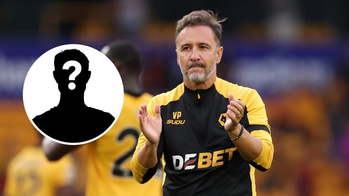 Vitor Pereira applauds Wolves crowd after Man City loss, mystery player (left)