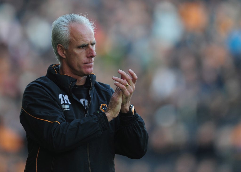 Mick McCarthy on the touchline as Wolves manager