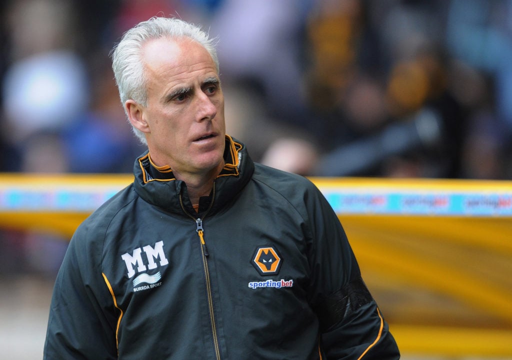 Mick McCarthy on the touchline as Wolves manager