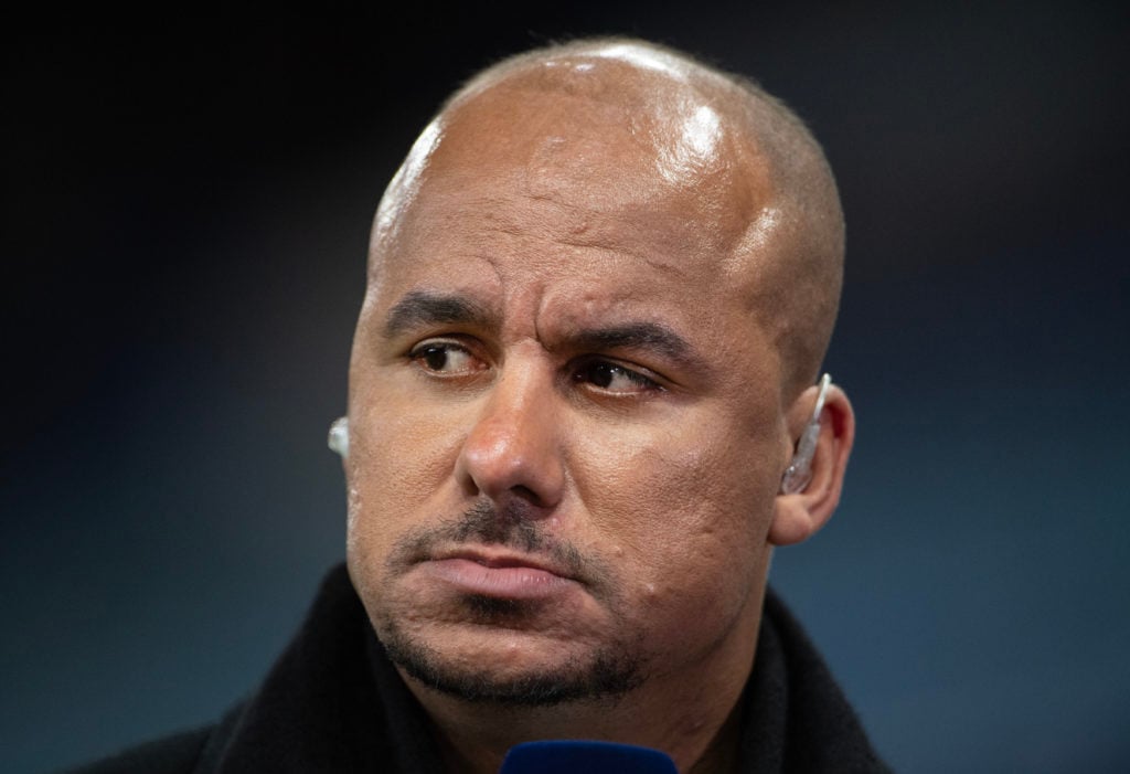 Gabby Agbonlahor working as a pundit