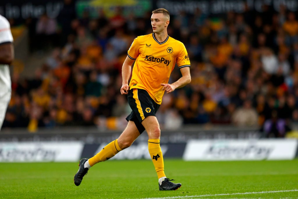 Sasa Kaladjzic of Wolverhampton Wanderers looks on during the Pre-Season Friendly between Wolverhampton Wanderers and Luton Town at Molineux