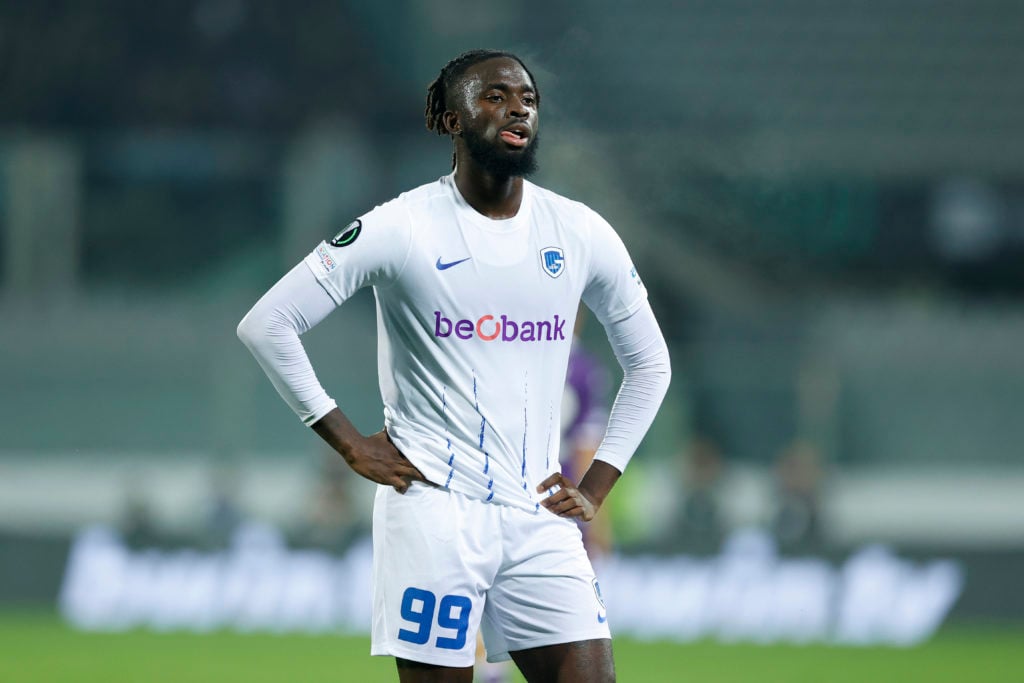 Tolu Arokodare puts his hands on his hips.