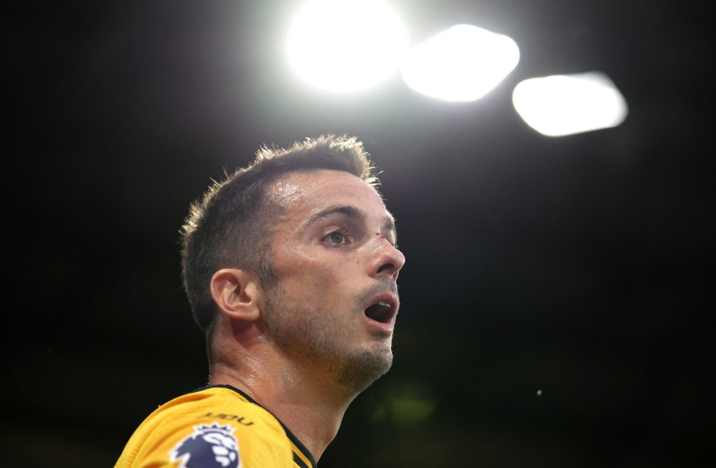 Pablo Sarabia playing for Wolves.