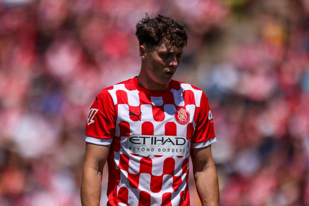 Ladislav Krejci playing for Girona.