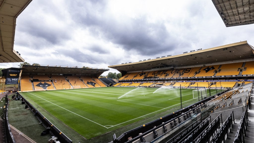 A general view of Molineux.