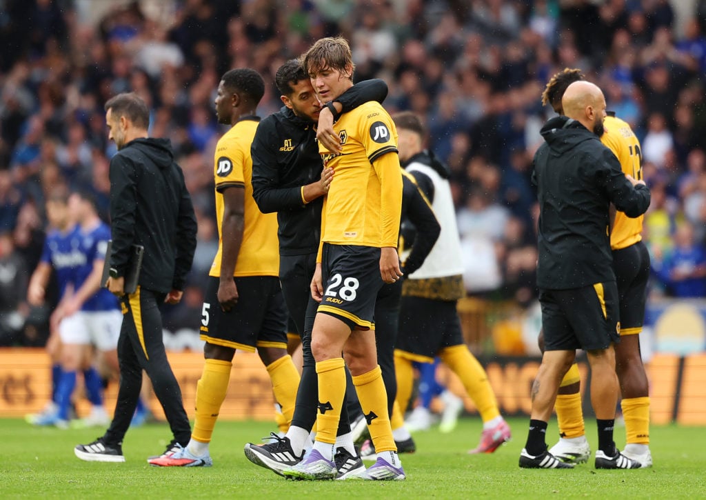 Fer Lopez after playing for Wolves.