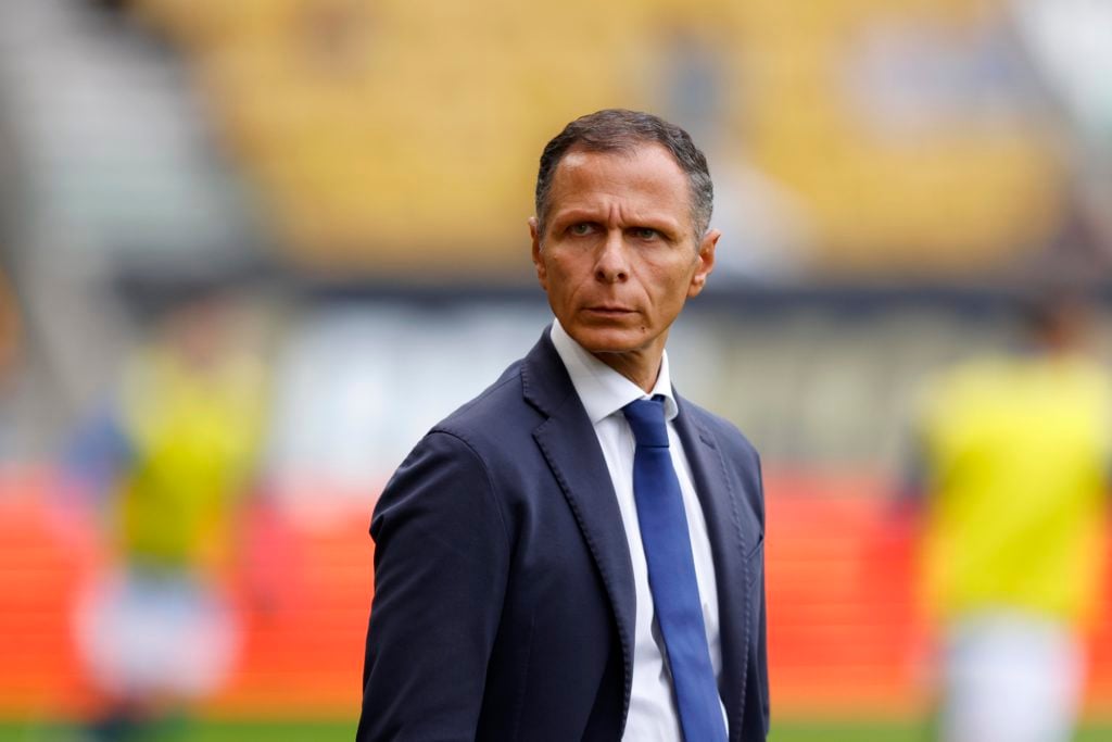 Director of professional football at Wolves Domenico Teti looks on.