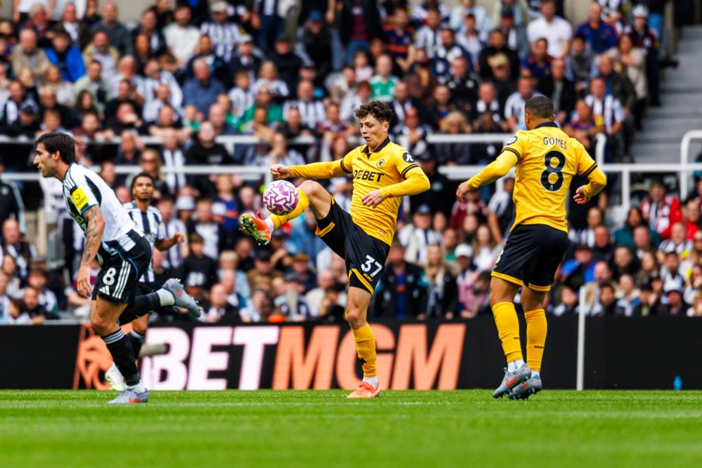 Ladislav Krejci in action for Wolves vs Newcastle