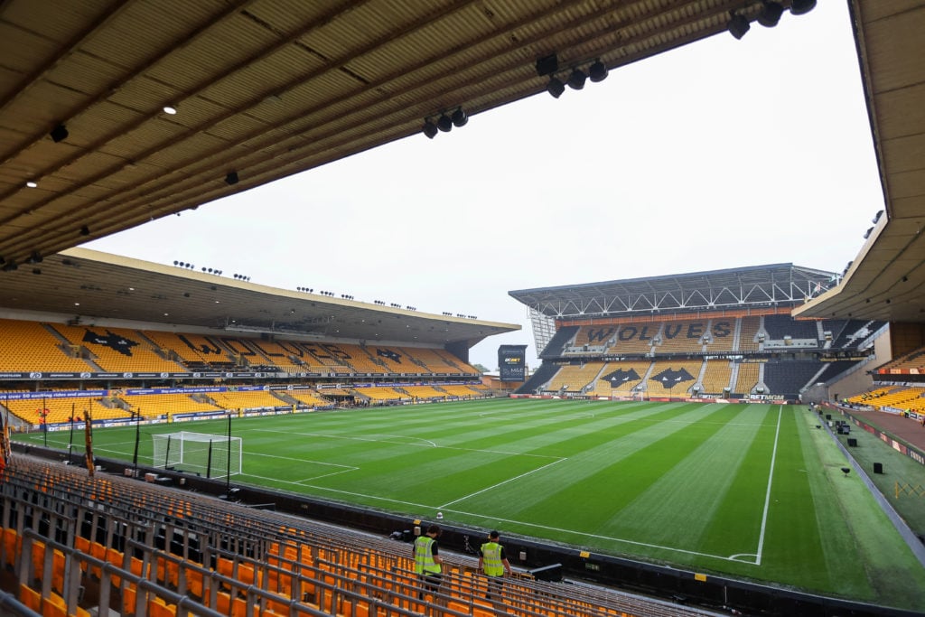 A general view of Molineux.